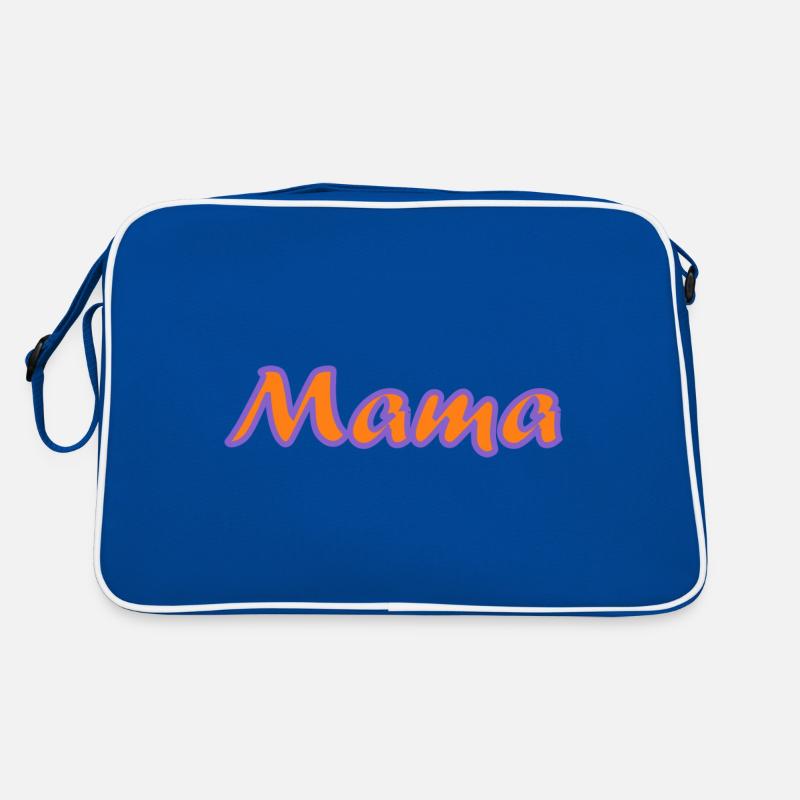 MUTTERTAG. SCHÖNEN MUTTERTAG. MAMA. MAMMA Retro Tasche