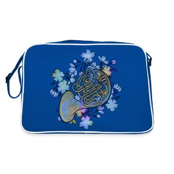 Cor - Sac Retro - bleu/blanc - Dos