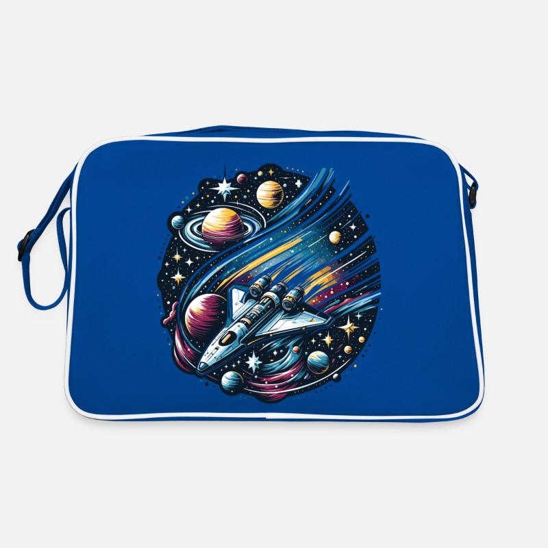 Journey Through the Cosmos: Space Exploration Retro Bag