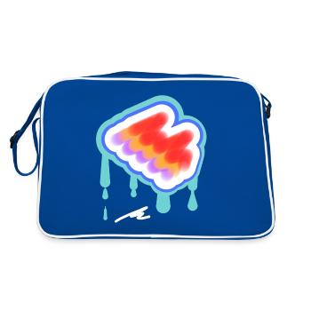 Delicious Colors (Remix) - Retro Bag - blue/white - Back