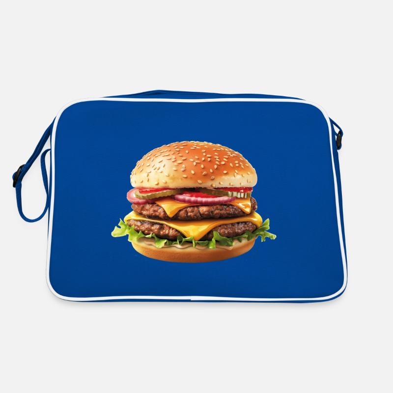 Burger Retro Tasche