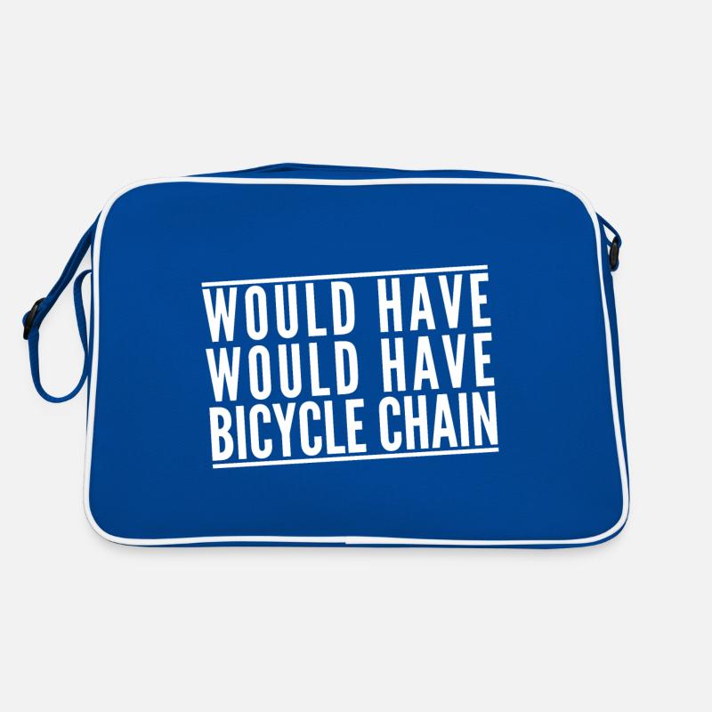 Would Have Would Have Bicycle Chain Denglisch Retro Tasche