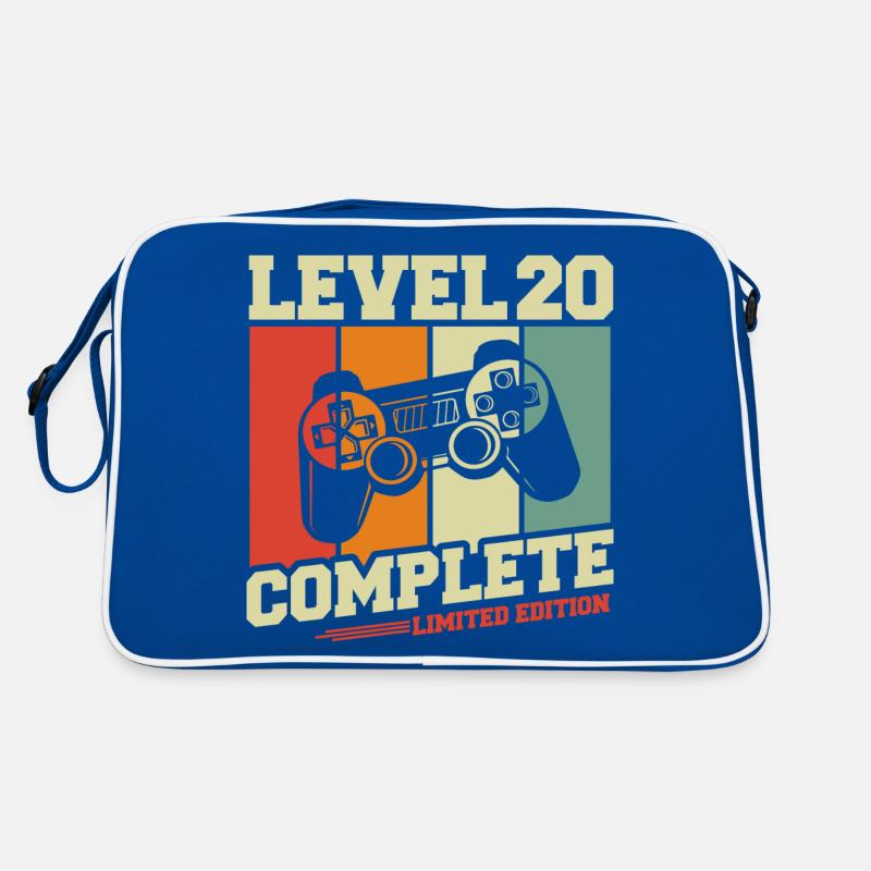 20 Geburtstag Geschenk - Level 20 Complete Retro Tasche