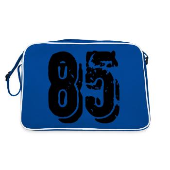 85 number jersey - Retro Bag - blue/white - Back