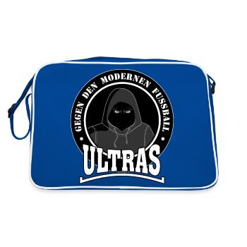 Ultras contre le football moderne - Sac Retro - bleu/blanc - Dos