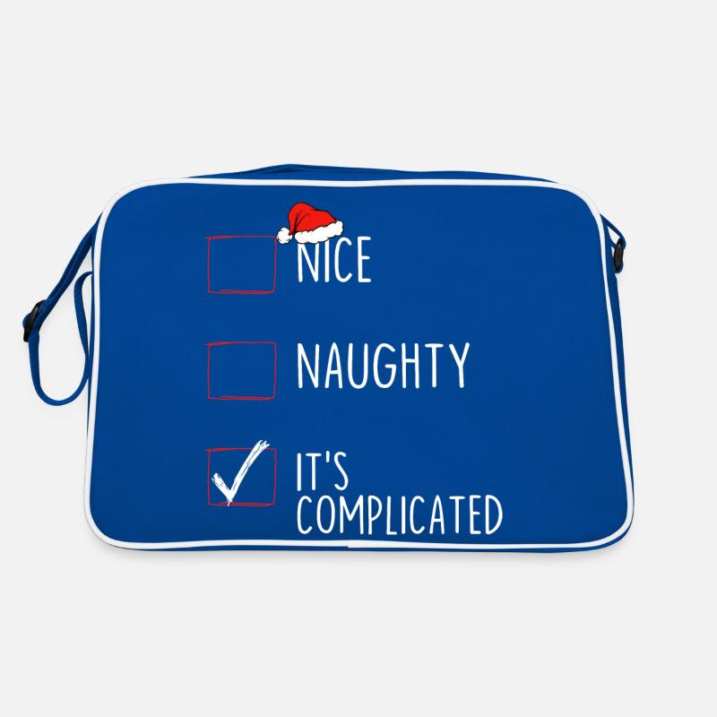 Nice Naughty It's Complicated Retro Bag