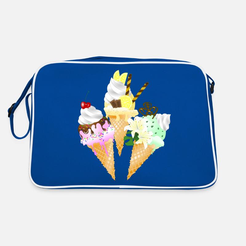 Cornet de crème glacée Sac Retro