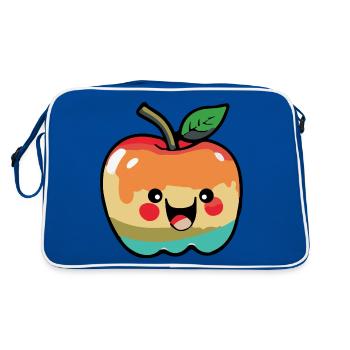 Bande dessinée Apple - Sac Retro - bleu/blanc - Dos