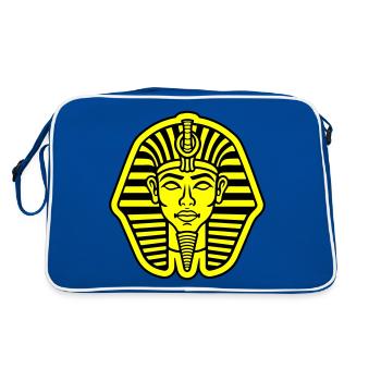 Crâne de pharaon - Sac Retro - bleu/blanc - Dos