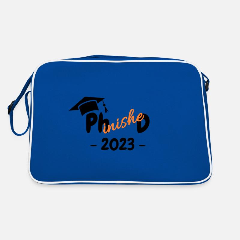 Abschluss Doktor Phinished 2023 Retro Tasche