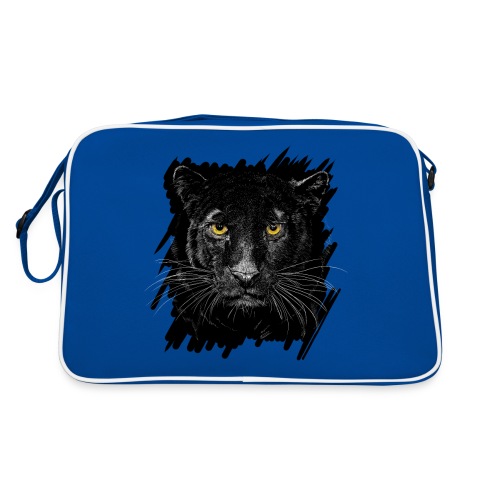 Schwarzer Panther - Retro Tasche