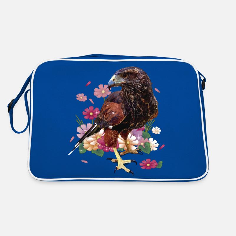 The red-and-black eagle Retro Bag