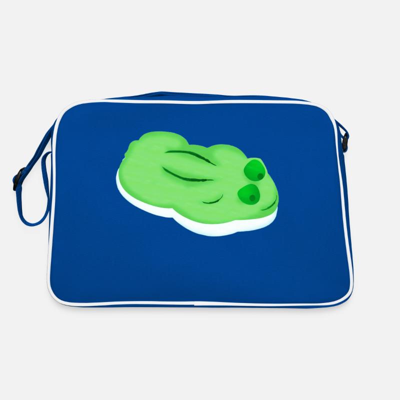 Gummifrosch comic Retro Tasche