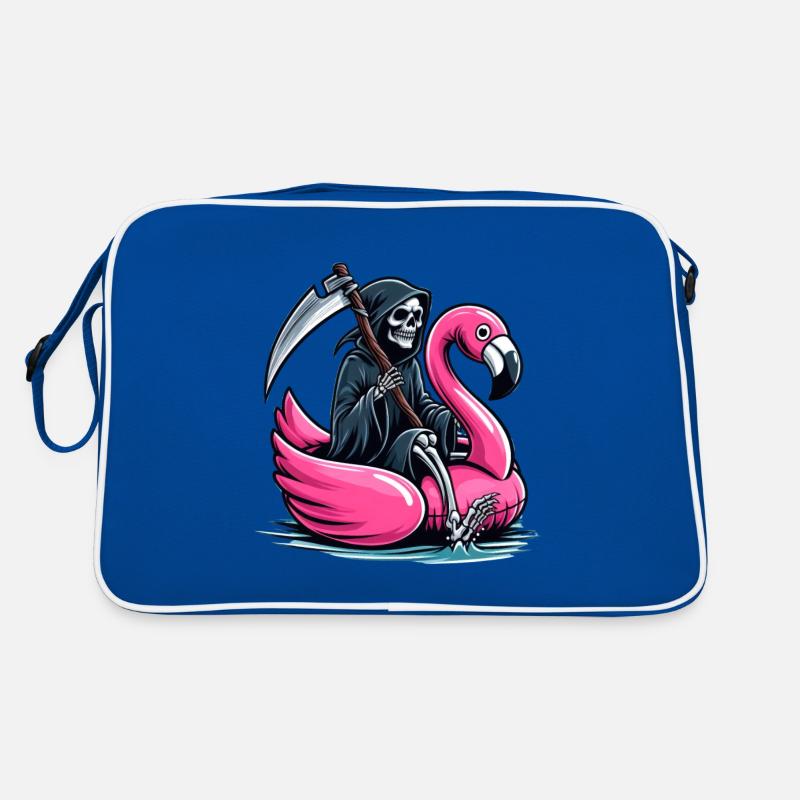 Feiertags-Sensenmann Retro Tasche