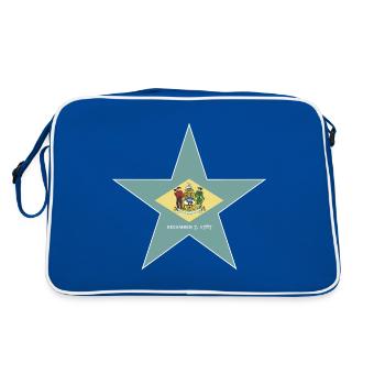 Delaware Fan T-Shirt – Coast & Charm - Sac Retro - bleu/blanc - Dos