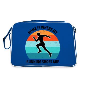 Floorball Floorball Hockey sur gazon Hockey en salle - Sac Retro - bleu/blanc - Dos