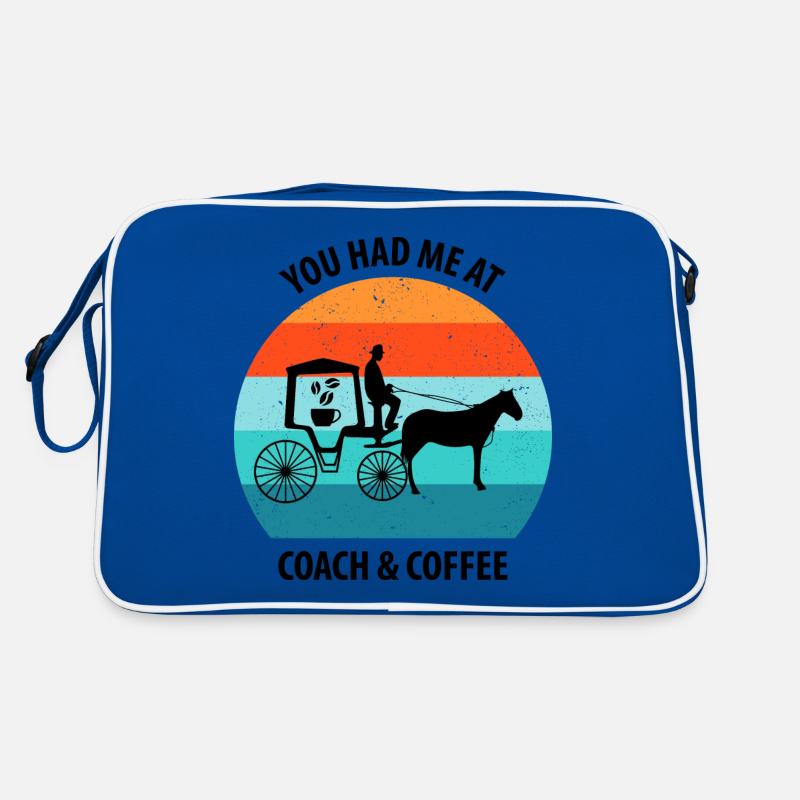 Cocher Calèche Calèche Café Sac Retro