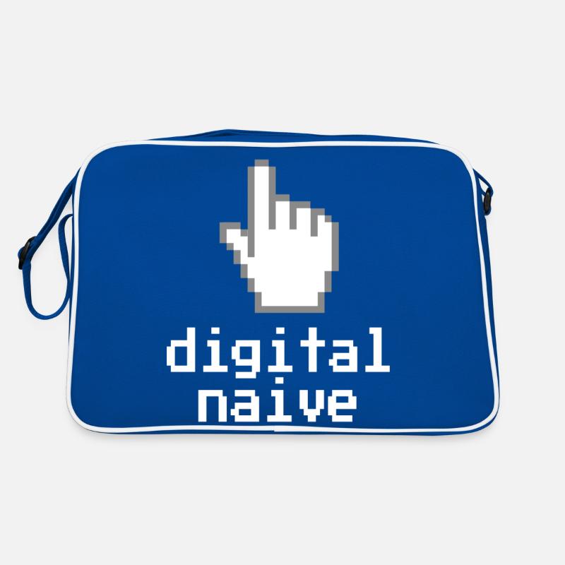 Digital naive Retro Tasche