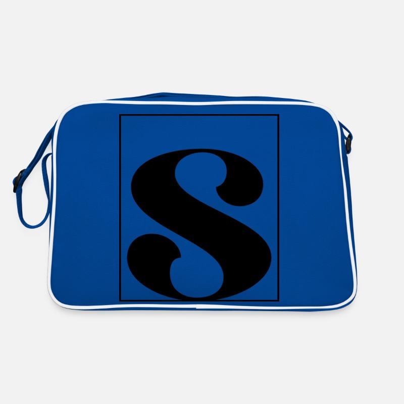 Letter alphabet s Retro Bag