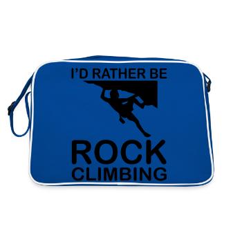 climbing - Retro Bag - blue/white - Back