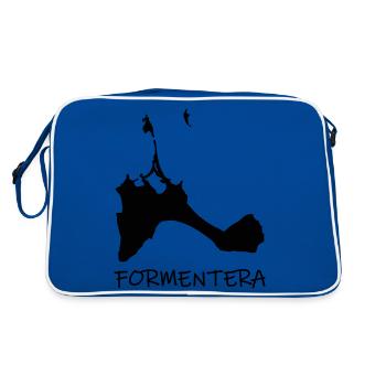 Formentera - Italy - Retro Bag - blue/white - Back