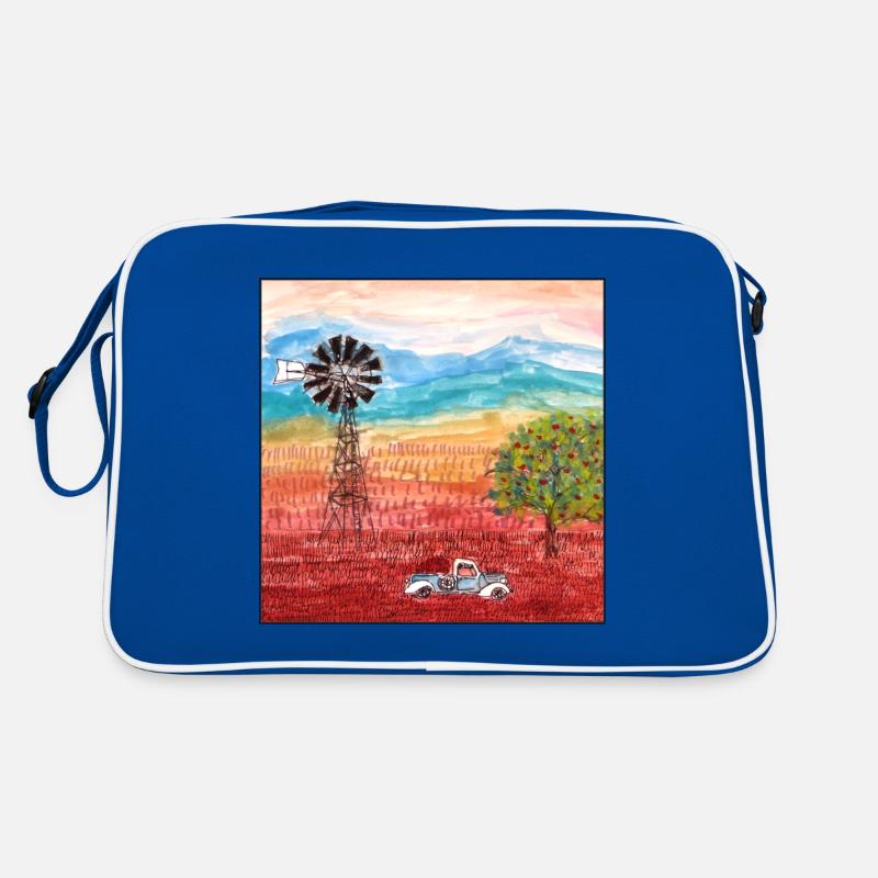 Windrad Retro Tasche