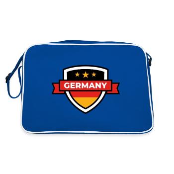 Équipes sportives allemandes - Allemagne - Sac Retro - bleu/blanc - Dos