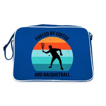 Racqueetball - Retro Bag - blue/white - Back