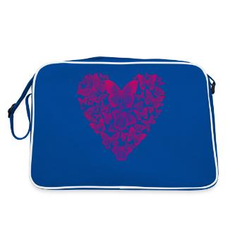 Papillon Papillons Papillon enfants - Sac Retro - bleu/blanc - Dos
