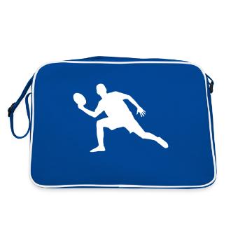 Frisbee Ultimate Frisbee Disc Golf - Sac Retro - bleu/blanc - Dos