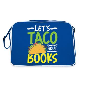 Taco Bout Livres - Sac Retro - bleu/blanc - Dos