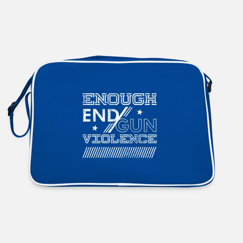 Enough End Gun Violence - Conception expressive Sac Retro