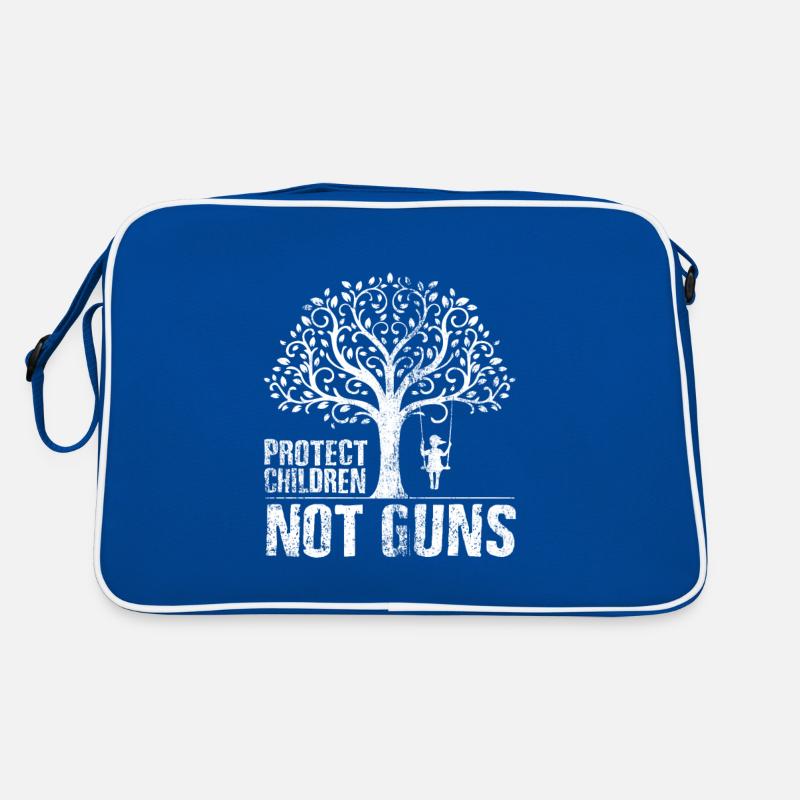 Protéger les enfants, pas les armes - Arbre balançoire pour enfants Sac Retro
