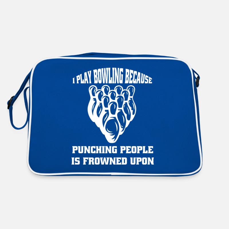 Bowling Bowler Bowler Bowling Cadeau Bowling Bowling Boule Sac Retro