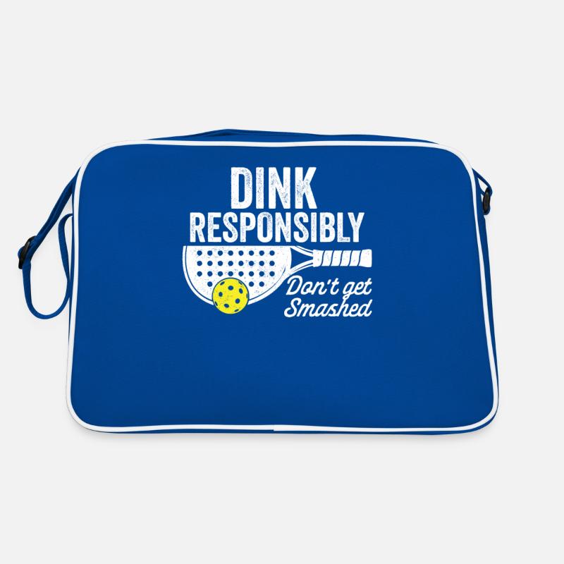 Dink de manière responsable ne vous faites pas écraser paddleball Pun Sac Retro