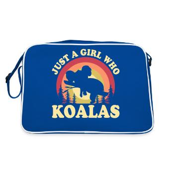 KOALAS BEST FRIEND - Sac Retro - bleu/blanc - Dos