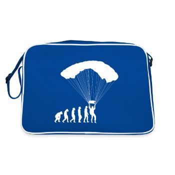 Paragleiter Gleitschirmfliegen Parapente - Sac Retro - bleu/blanc - Dos