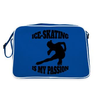 Patinage artistique Patinage artistique - Sac Retro - bleu/blanc - Dos