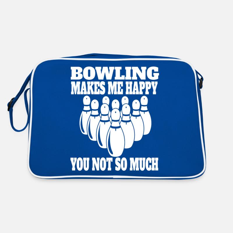Bowling Gift Bowler Bowling Bowling Ball Cone Retro Bag
