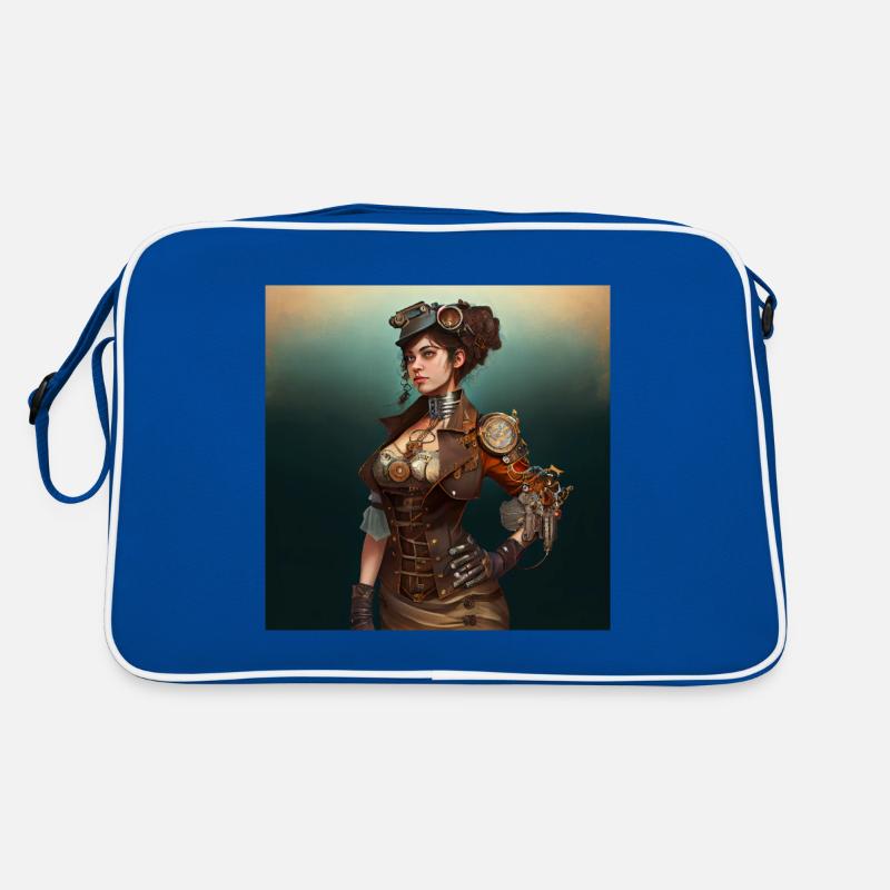 Steampunk Sci-Fi character Retro Tasche