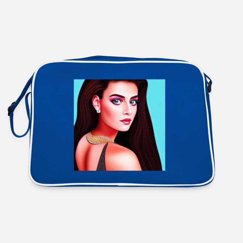 Retrowave Synthwave 80s Character Design Retro Tasche