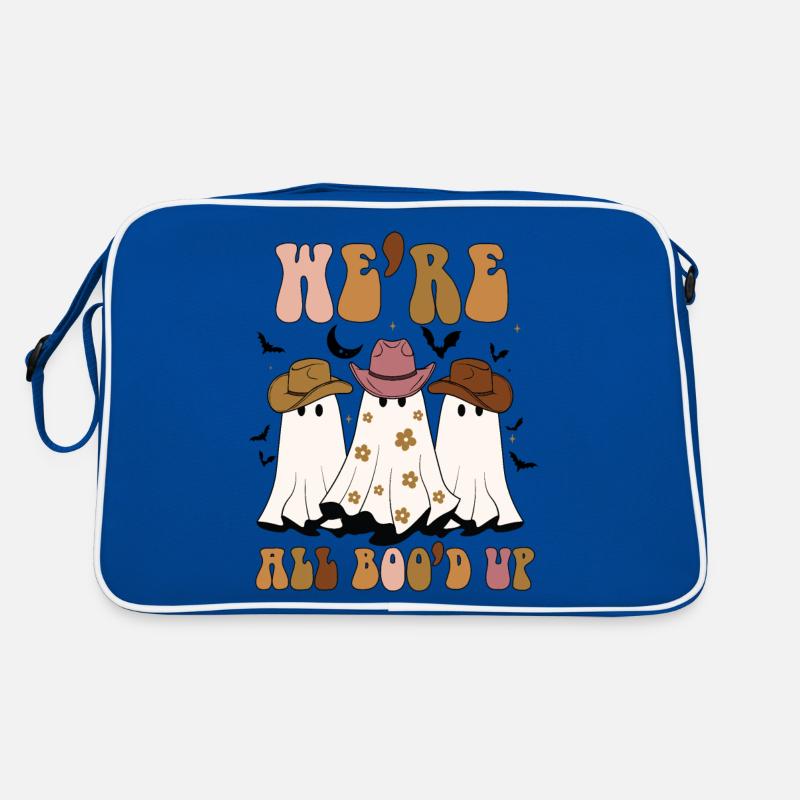 We are all bood up Retro Tasche