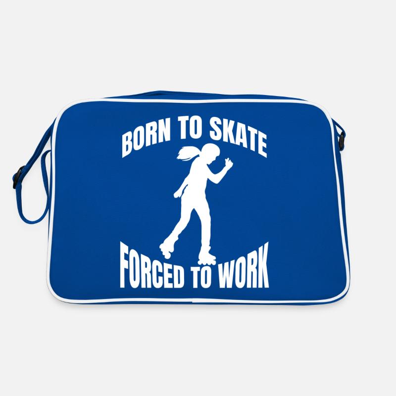 Roller Skating Gift Inliner Skater Inline Skating Retro Bag