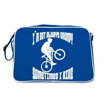 Cyclistes cyclistes Cyclistes Cyclistes - Sac Retro - bleu/blanc - Dos