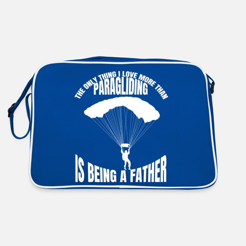 Paragliding Father Paragliding Paragliding Retro Bag