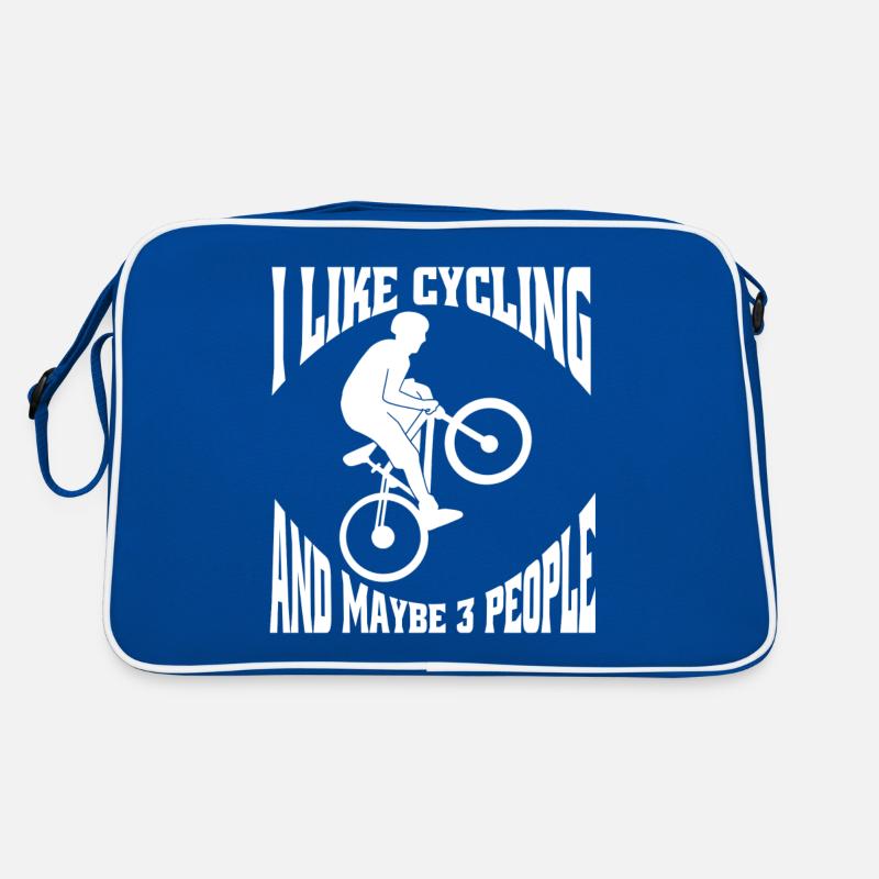 Bicycle Cyclists Cyclists Cyclists Cycling Retro Bag
