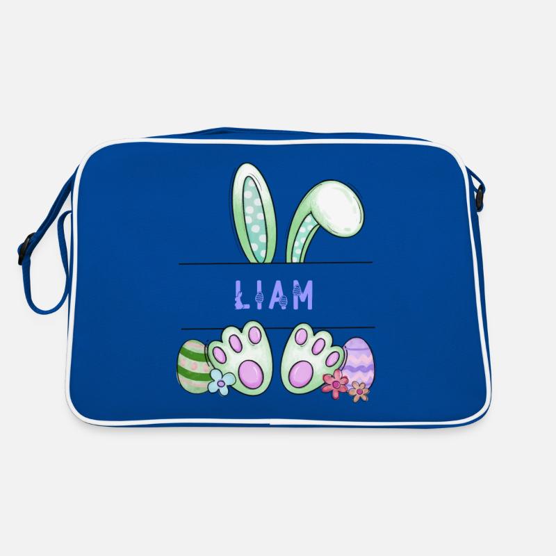 Easter Bunny, rabbit, cute - Liam Retro Bag