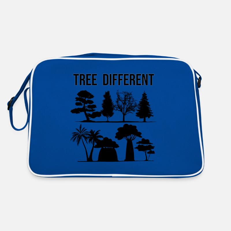 Tree Different - sei anders - sei du selbst Retro Tasche