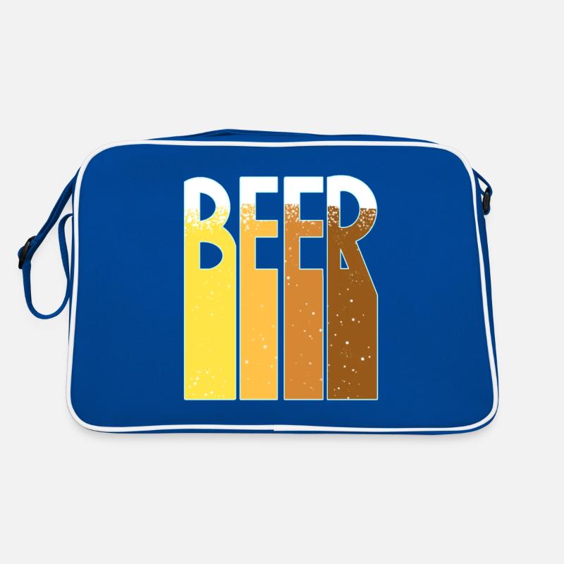 Das Bier Design Biertrinker Bierliebhaber Retro Tasche