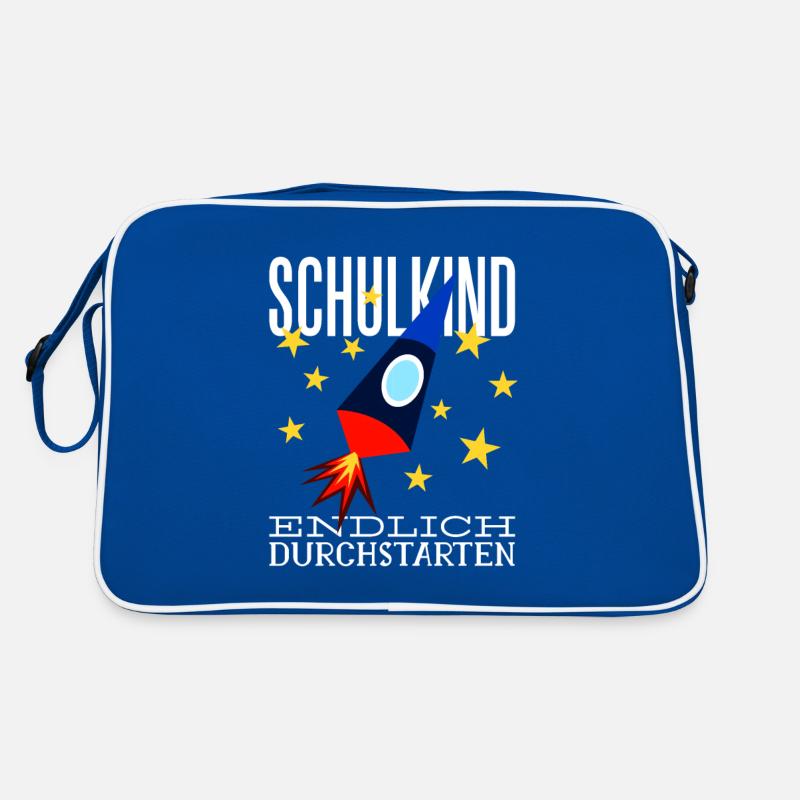 Schulkind Endlich Durchstarten Retro Tasche